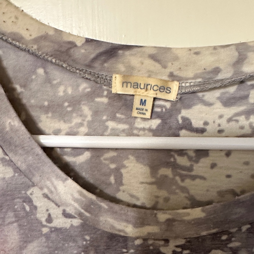 Maurices Blue and Gray Graphic Tee - Picture 2 of 3
